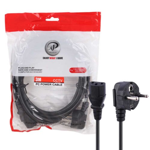 کابل برق پاور ایکس پی مدل XP 3M پک مشمایی