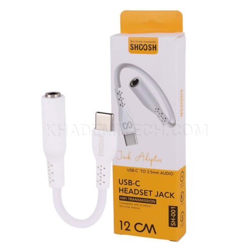 جک صدا تایپ سی شوش مدل SHOOSH SH001